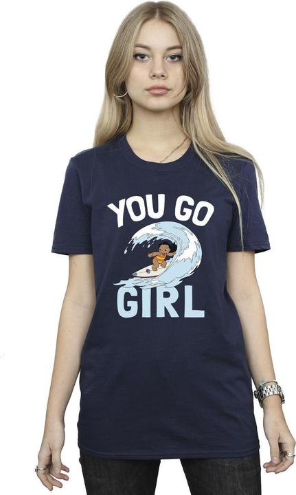 Immagine prodotto Disney Lilo And Stitch You Go Girl Maglietta Ampia Donna (XL)