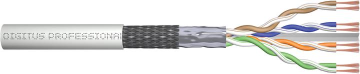Digitus CAT 6 SF-UTP Câble patch brut long 100 m Box AWG 26/7 LSZH Couleur Simplex Gris (S/UTP, CAT6, 100 m)