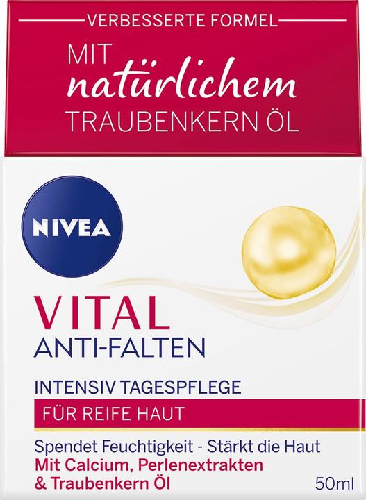 Actual product image NIVEA Vital Anti-wrinkle Intensive Day Care (50 ml, Day cream)