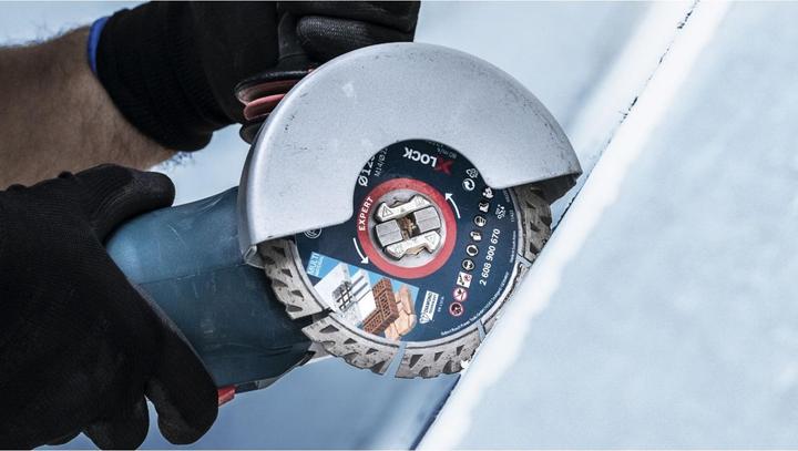 Actual product image Bosch Professional Zubehör EXPERT MultiMaterial diamond cutting discs, 125 x 22.23 x 2.2 x 12 mm