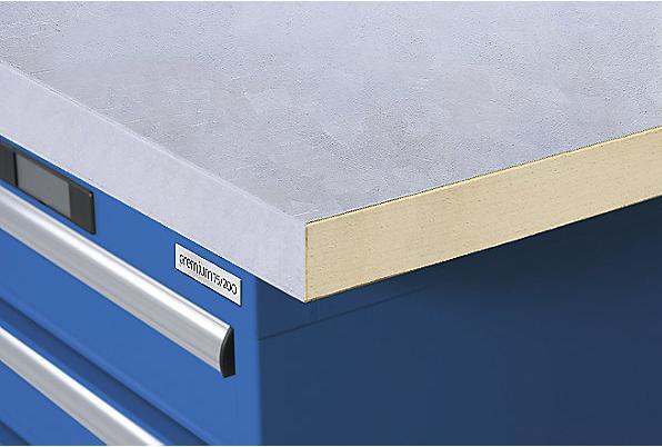 Produktbild Lista Werkbank-Baukastensystem, Arbeitsplatte (Metall)
