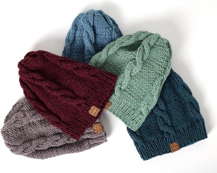 Image du produit Moja Majo bonnet de laine Isabel One Size, bleu clair