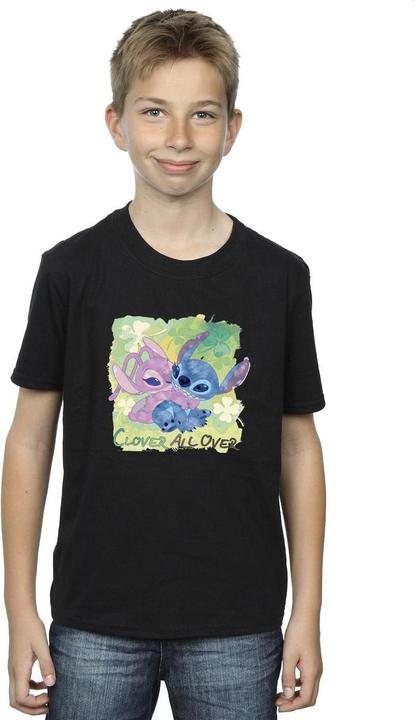 Immagine prodotto Disney Lilo And Stitch St Patrick's Day Clover Maglietta Ragazzi (140, 146)