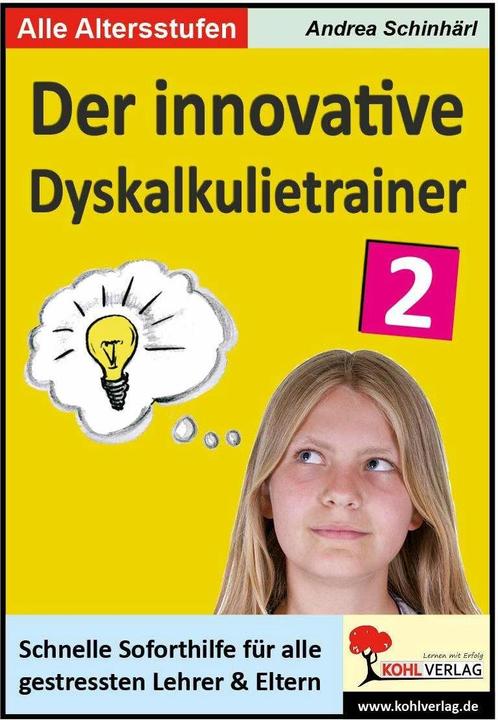 Actual product image Der innovative Dyskalkulietrainer / Band 2 (German, Andrea Schinhärl, 2019)