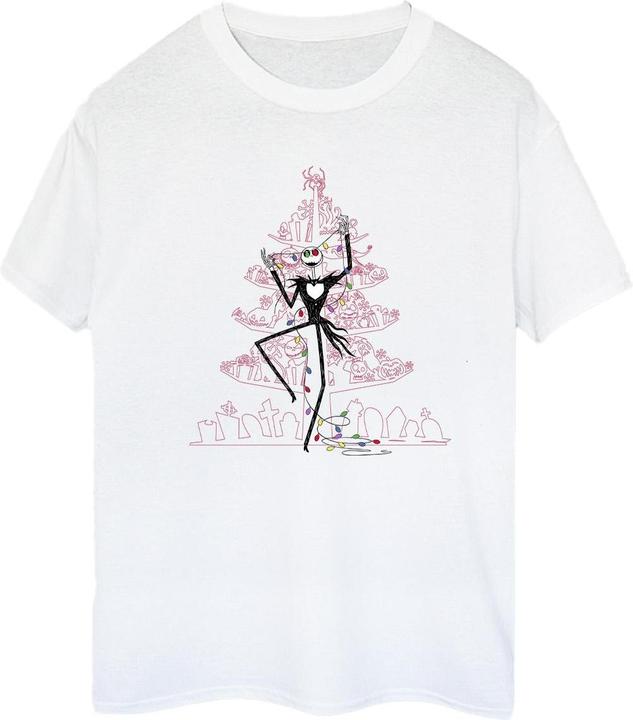 Produktbild Disney The Nightmare Before Christmas Tree Pink TShirt (M)