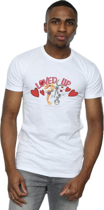Produktbild Looney Tunes Bugs Bunny And Lola Valentine's Day Loved Up TShirt (XL)