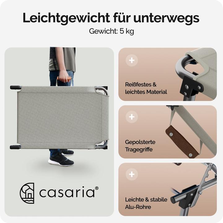 Produktbild Casaria Sonnenliege (190 cm)