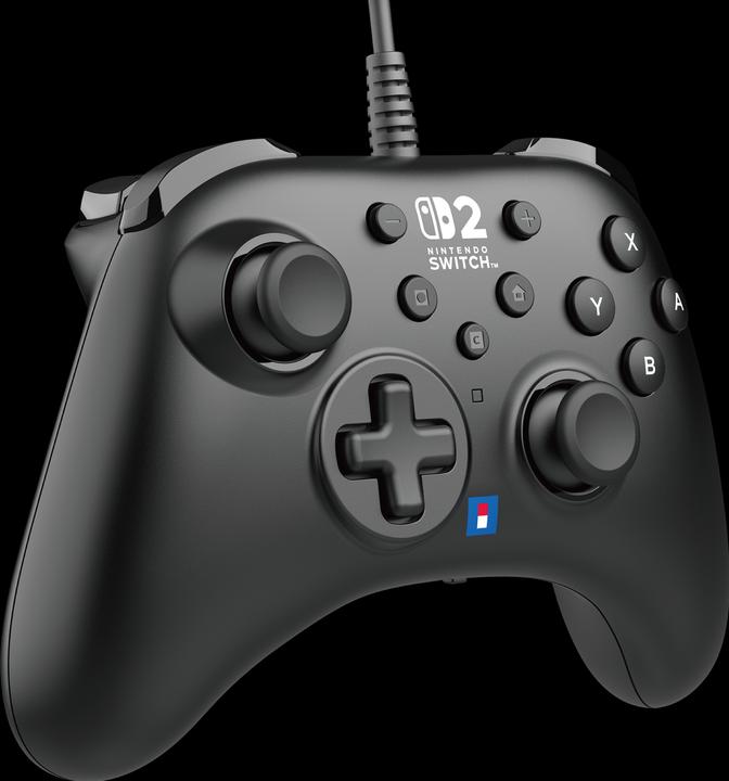 Immagine prodotto HORI NSW2 Controller wired HORIPAD Turbo schwarz offiziell lizenziert (Switch 2)