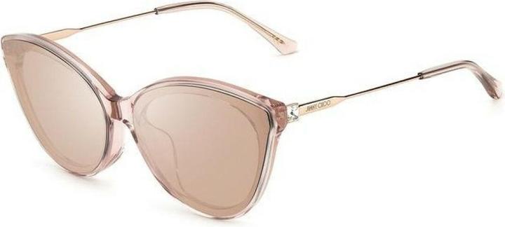 Actual product image Jimmy Choo Women's sunglasses VIC-F-SK-FWM-NUDE Ø 64 mm