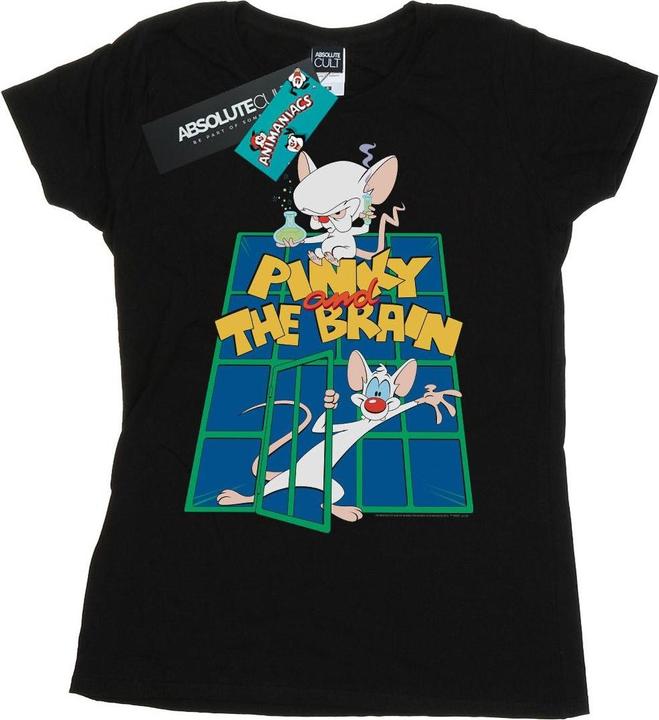 Image du produit Universal Textiles - T-shirt PINKY AND THE BRAIN LABORATORY - Femme (XL)