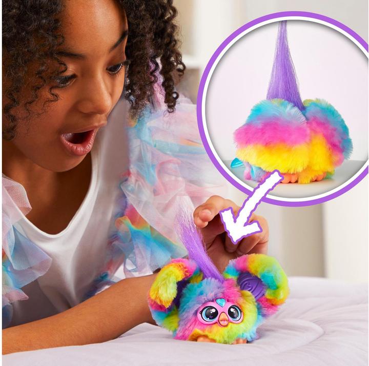 Actual product image Furby Furblets Ray-Vee Mini electronic plush toy (5 cm)