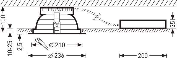 Image du produit Trilux InperlaL G2 C07 BR22 1800-840ET01 (1800 lm)