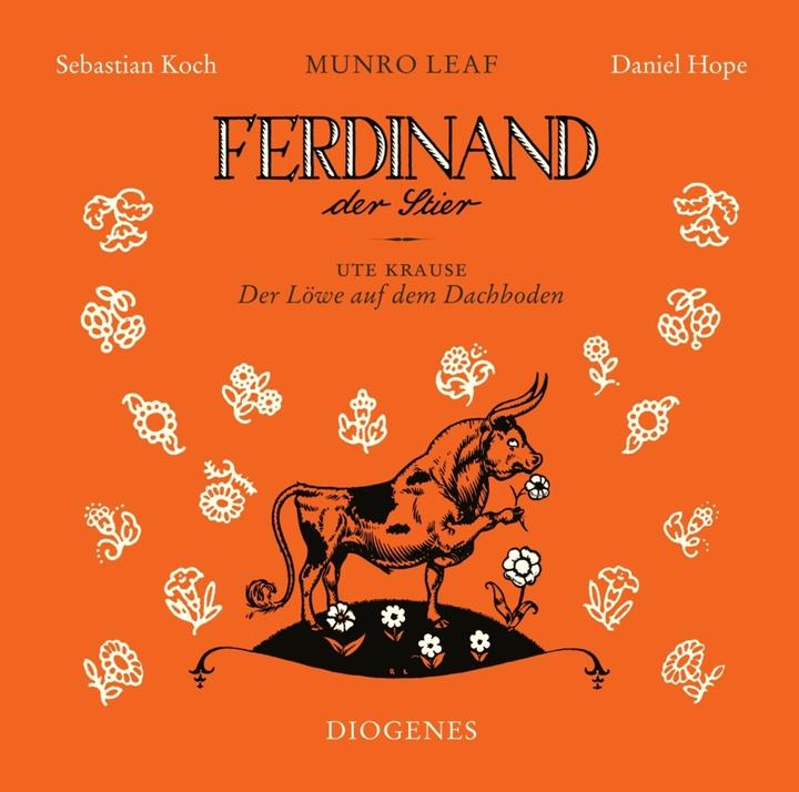 Actual product image Ferdinand the Bull and The Lion in the Attic (Robert Lawson., Sebastian Cook, Munro Leaf, Ute frizz, Fritz Güttinger, German)