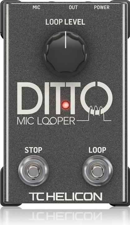 Actual product image TC Helicon Ditto Mic Looper Looper mikrofonowy