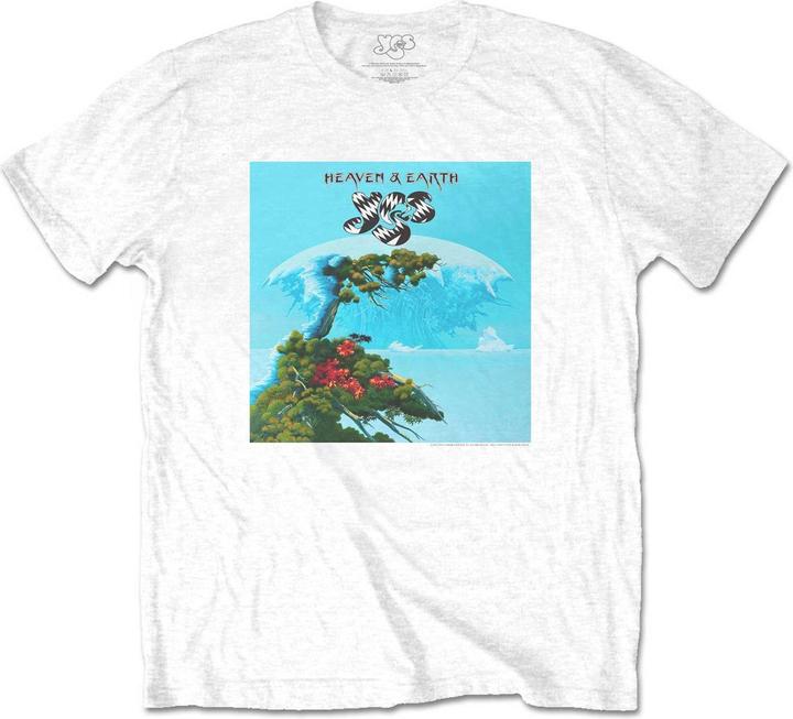 Yes Unisex Adult Heaven & Earth Cotton T-Shirt (XXL)