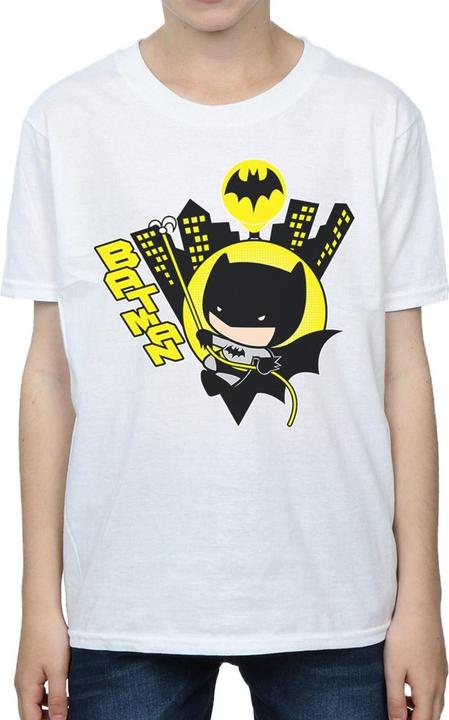 Immagine prodotto Chibi Batman Swinging Maglietta Ragazzi (152, 158)