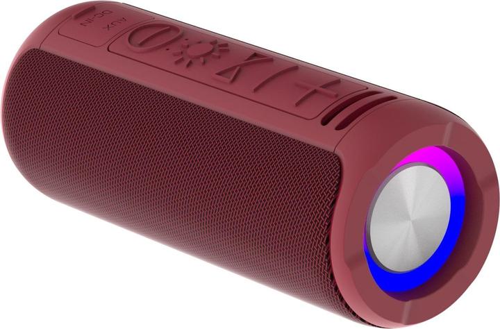 Image du produit Denver Enceinte portable BTV-213BD, rouge (3 h, Alimentation via port USB)