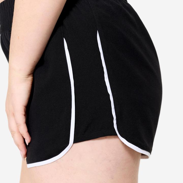 Produktbild Domyos Shorts kurz leicht - schwarz/weiss (S)