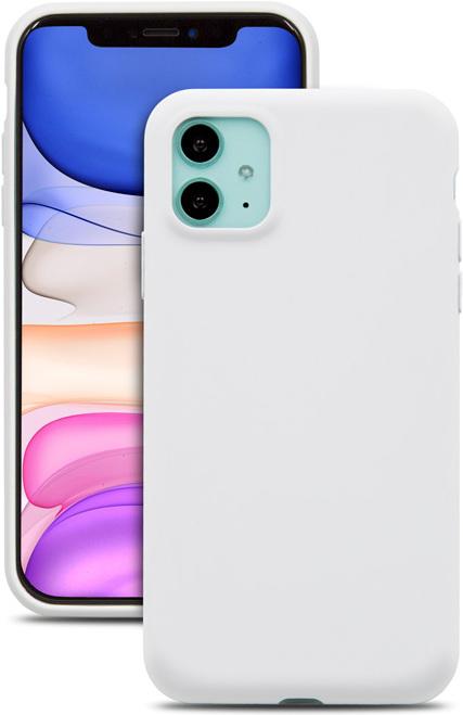 Actual product image cyoo Premium Liquid Silicone - Apple iPhone 12 Pro 6.1" - White - Hard