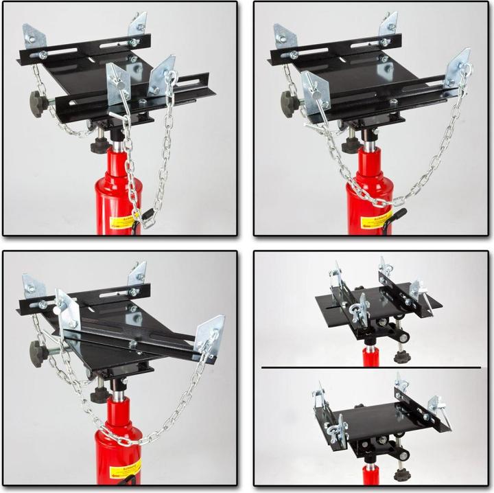 Produktbild Dema Hydraulik Motorheber Getriebeheber Faulenzer Werkstatt Heber Halter Stütze 0,5t