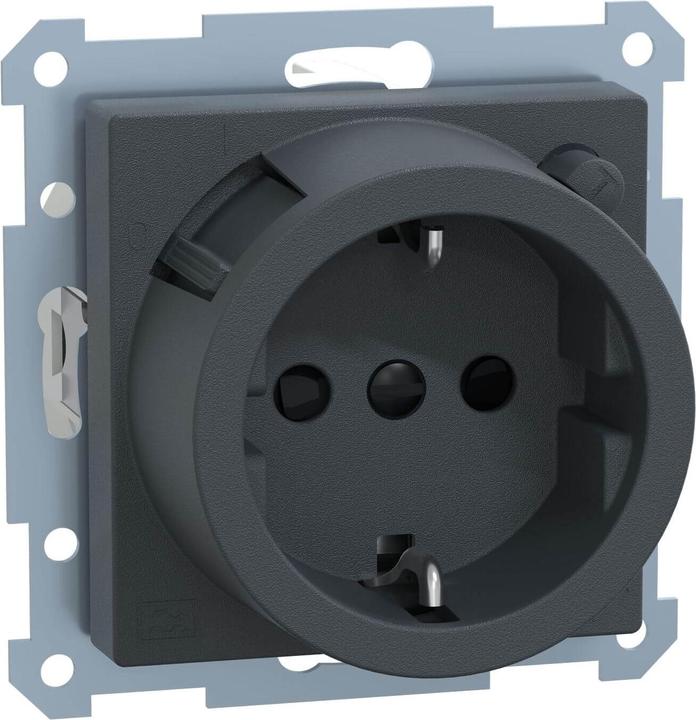 Actual product image Merten FI-SCHUKO safety socket outlet insert 232814