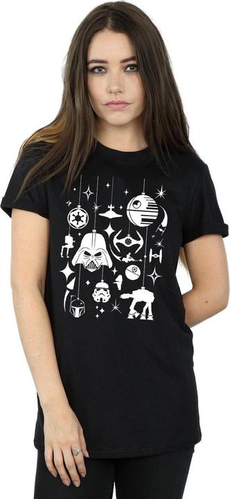 Produktbild Star Wars Christmas Decorations TShirt (XL)