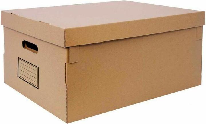 Produktbild Soler Hispania Aufbewahrungsbox mit Deckel Confortime Pappe 45 x 35 x 20 cm (6 Stück) (45 x 35 x 20 cm)