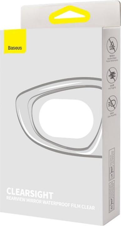Immagine prodotto Baseus ClearSight Pellicola impermeabile per specchietti retrovisori trasparente, confezione da 2
