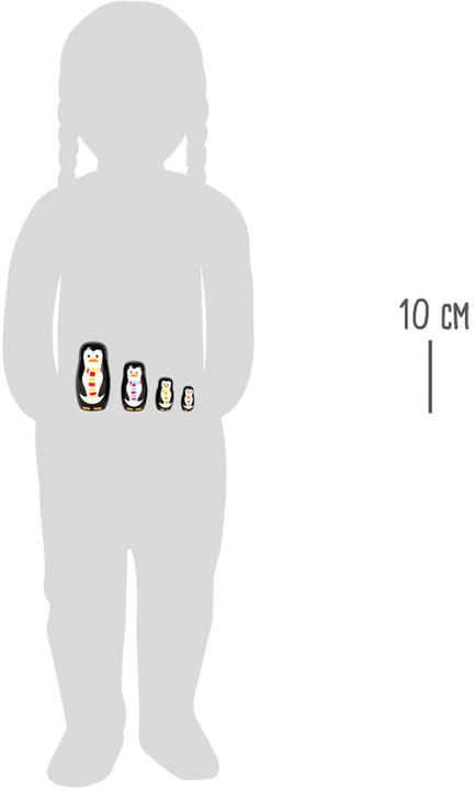 Image du produit small foot Famille de pingouins Matryoshka