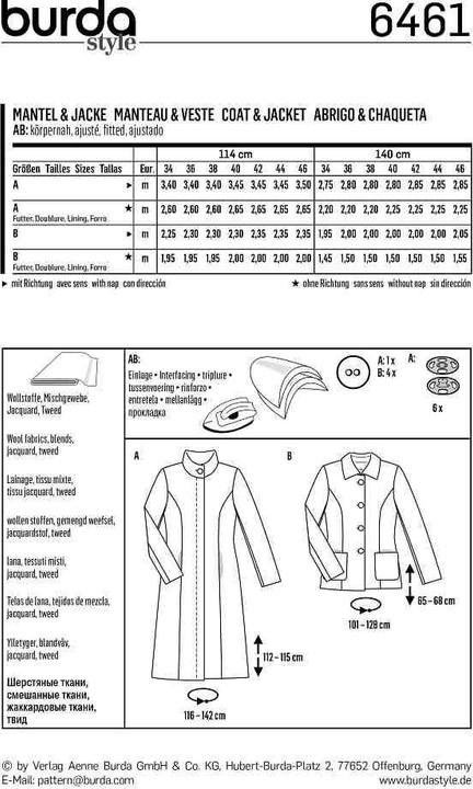 Immagine prodotto Modello Cappotto + giacca