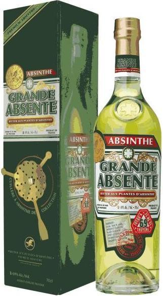 Actual product image Distilleries et Domaines de Provence Grande Absente (18 years, 69 %, France, 1 x 70 cl, Absinthe)