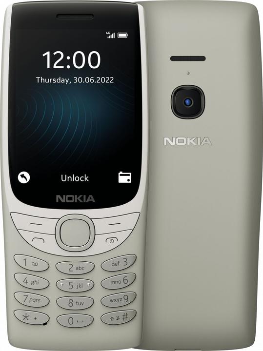 Actual product image Nokia 8210 4G Dual SIM TA-1489 EELTLV SAND (2.80", 0.30 Mpx, 4G)