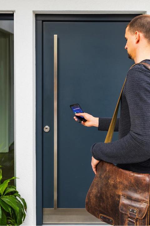 Actual product image Abus Bluetooth door lock actuator HomeTec Pro CFA3100, black (Bluetooth)