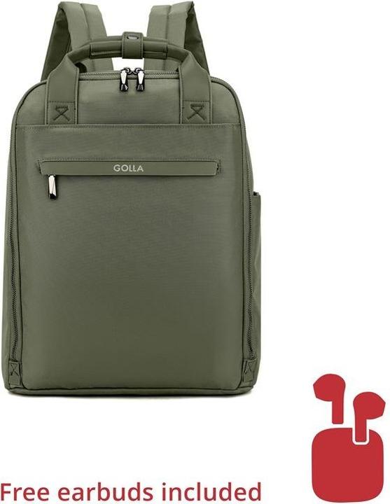 Actual product image Golla Orion 15.6 inch backpack, 36 l, green (36 l)