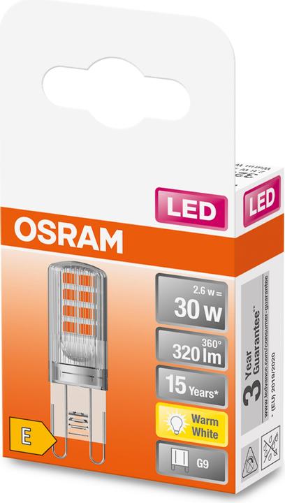 Produktbild Osram Led Pin (G9, 2.60 W, 320 lm, 1 x, E)
