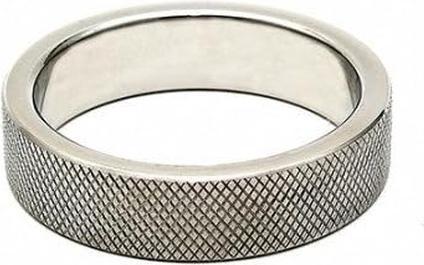 Rimba Cockring aus Edelstahl, 1,5 cm breit (1.50 cm)