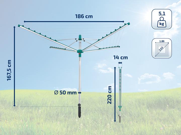 Produktbild Leifheit Wäscheschirm (40 m)