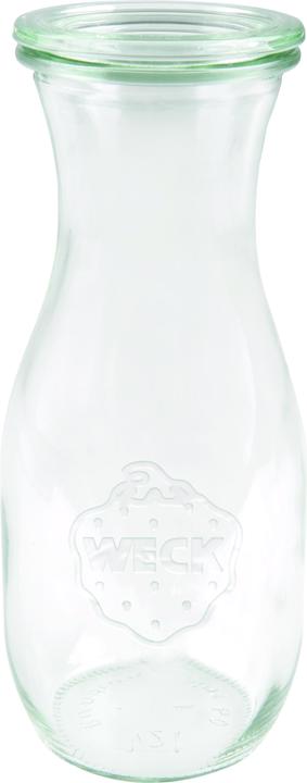 Produktbild Dosen-Zentrale Weck Saftflasche 500 ml (Hochwertiges Einweck, Einmach Glas mit Glasdeckel geeignet für Flüssigkeit (6 Stk., 0.50 l)