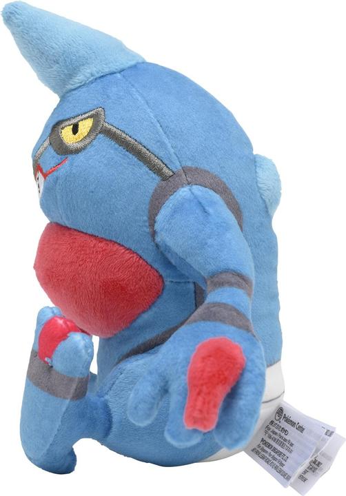 Immagine prodotto Pokémon Peluche Toxicroak Sitting Cuties - 17 cm (14.50 cm)