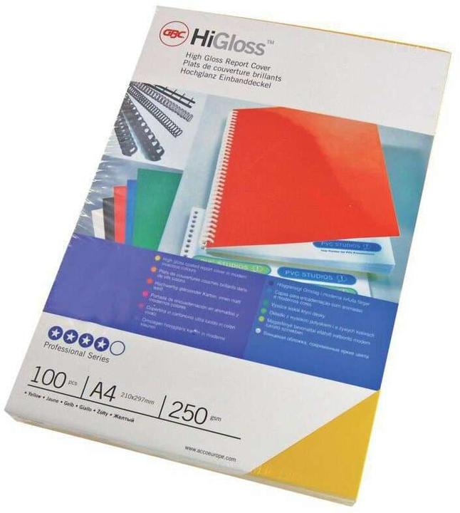 Image du produit GBC Matériau de couverture HiGloss blanc/blanc