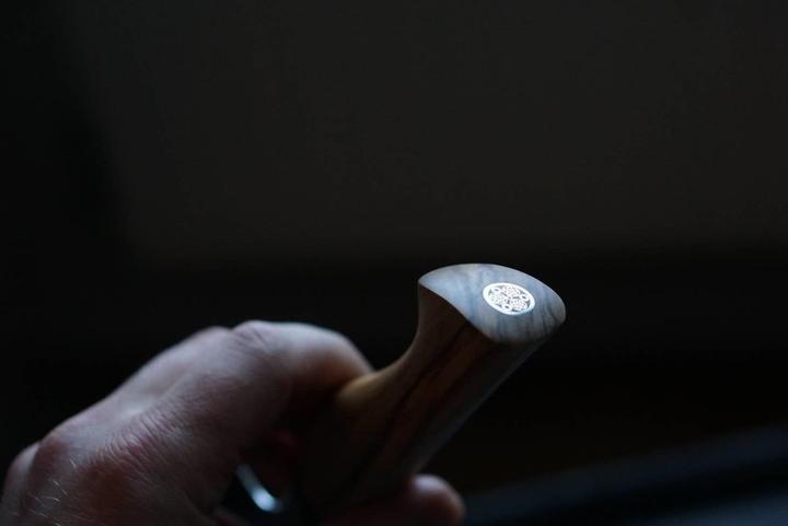 Actual product image Ryda Knives Paring knife - ST650 Damascus 9cm (9 cm)