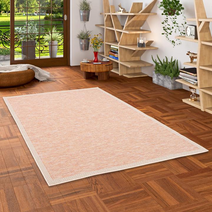 Produktbild Pergamon In & Outdoor Teppich Flachgewebe Ottawa Bordüre (140 x 200 cm)