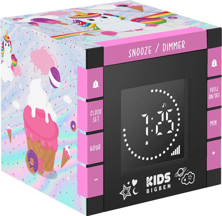Image du produit Bigben Réveil Kids R70 Unicorn 3 (avec projecteur)