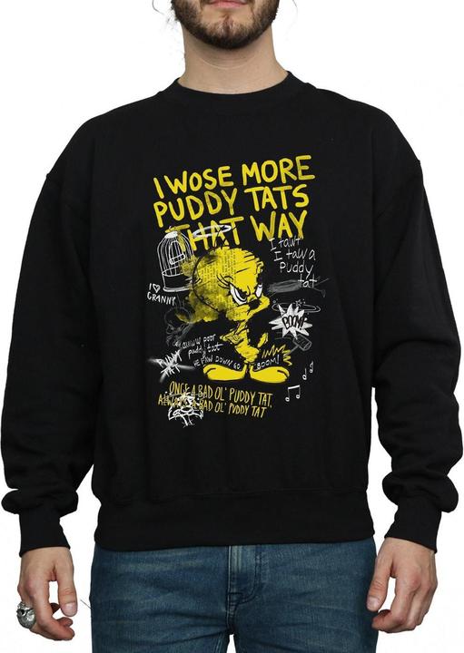 Image du produit Looney Tunes - Sweat TWEETY PIE MORE PUDDY TATS - Homme (S)