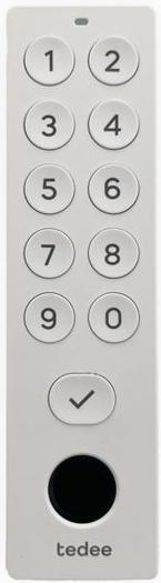 Image du produit Tedee Keypad Pro (Combinaison électronique de chiffres, Empreinte digitale)