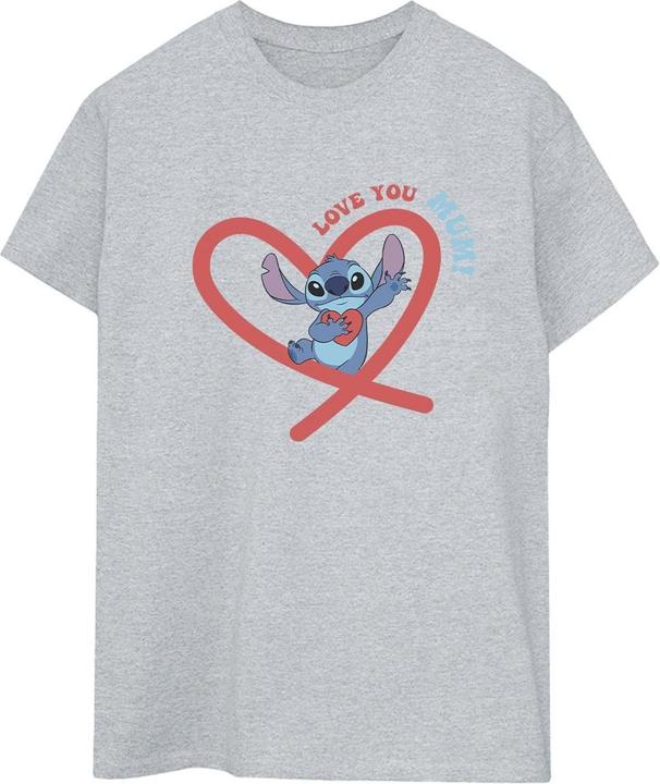 Disney Lilo & Stitch Love You Mum TShirt (XXL)