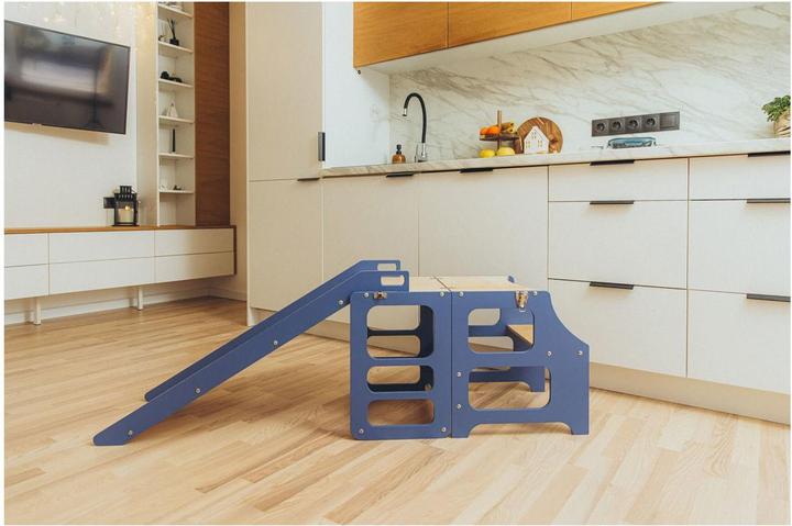 Image du produit Duck Woodworks Tour d'apprentissage pliable avec toboggan