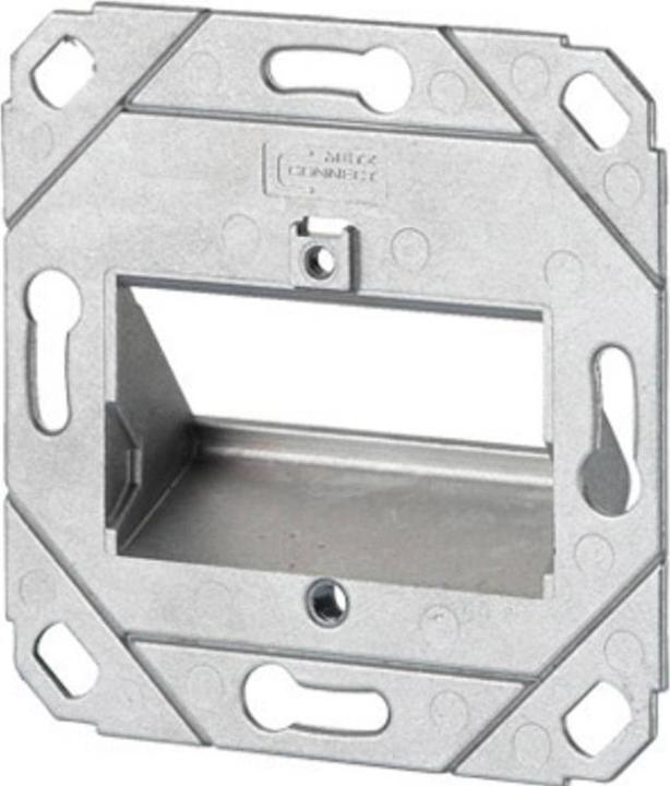 Metz Connect 130B20D31200KE Keystone 3Port DE UP0 leer reinweiss Anschlussdose o.Abdeckung