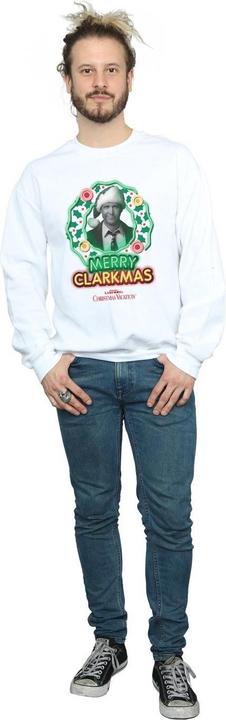Immagine prodotto National Lampoon´s Vacation National Lampoon's Christmas Vacation Greyscale Clarkmas Felpa Natale Uomo (XXL)