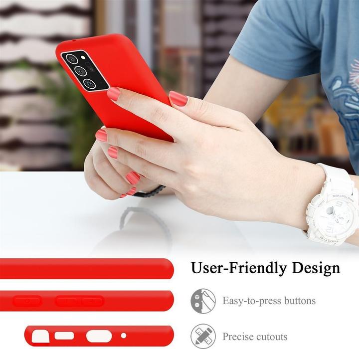 Actual product image Cadorabo TPU Liquid Silicone Case Cover (Samsung Galaxy Note 20+)